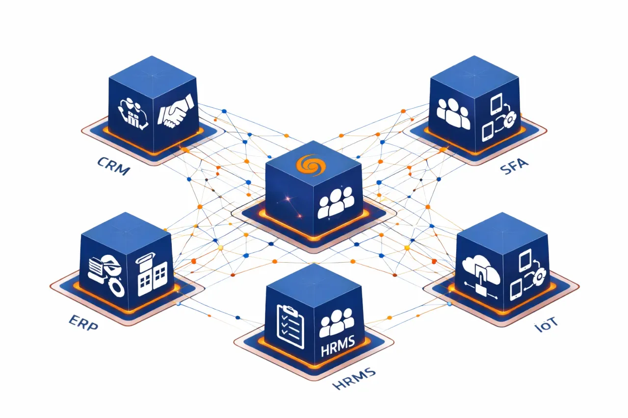 Manacle business automation software ecosystem for FMCG sales, distribution and ERP
